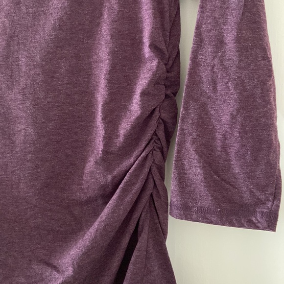 Plum Woolrich long sleeve tee - Picture 3 of 5